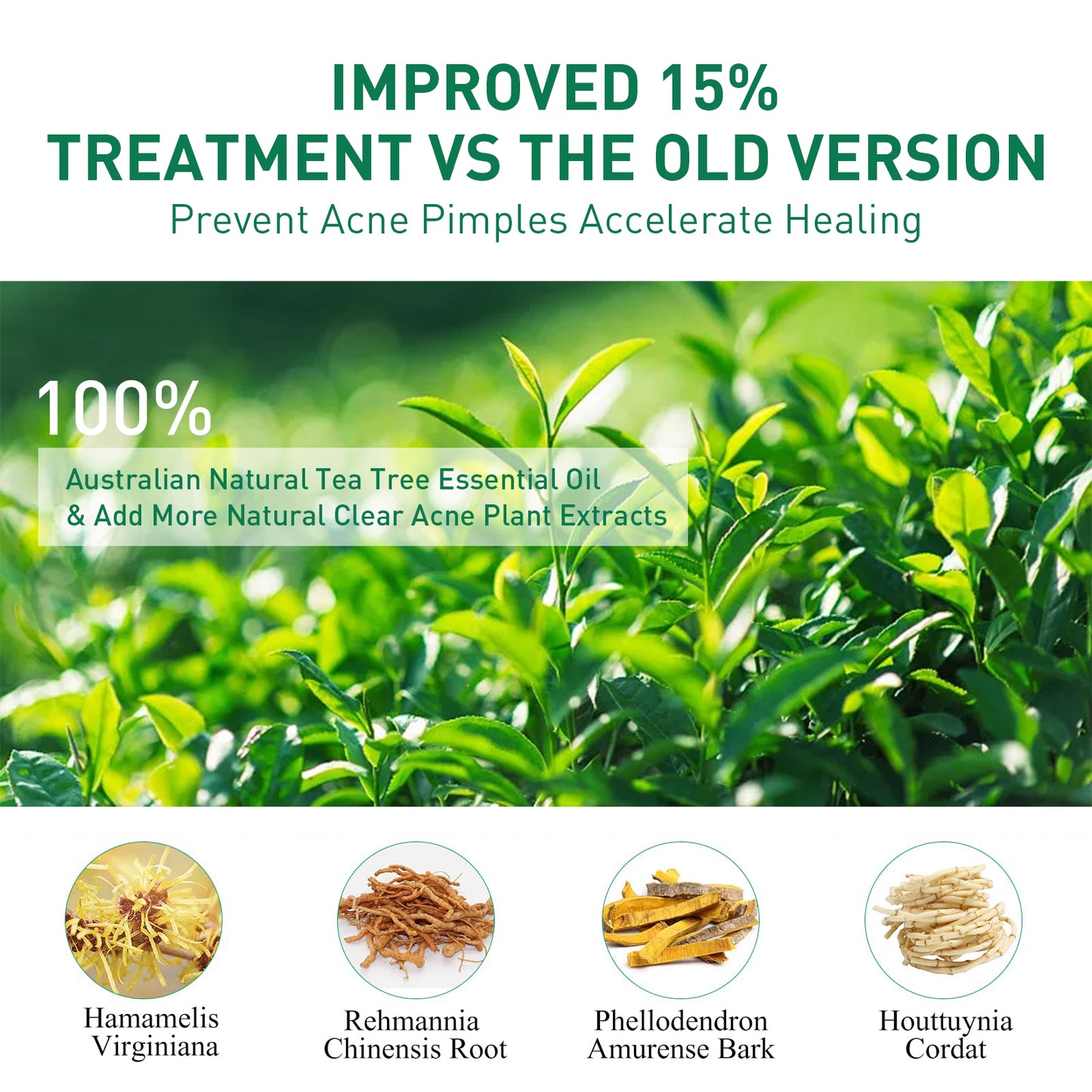 GlowVital™ Tea Tree Acne Repair Serum