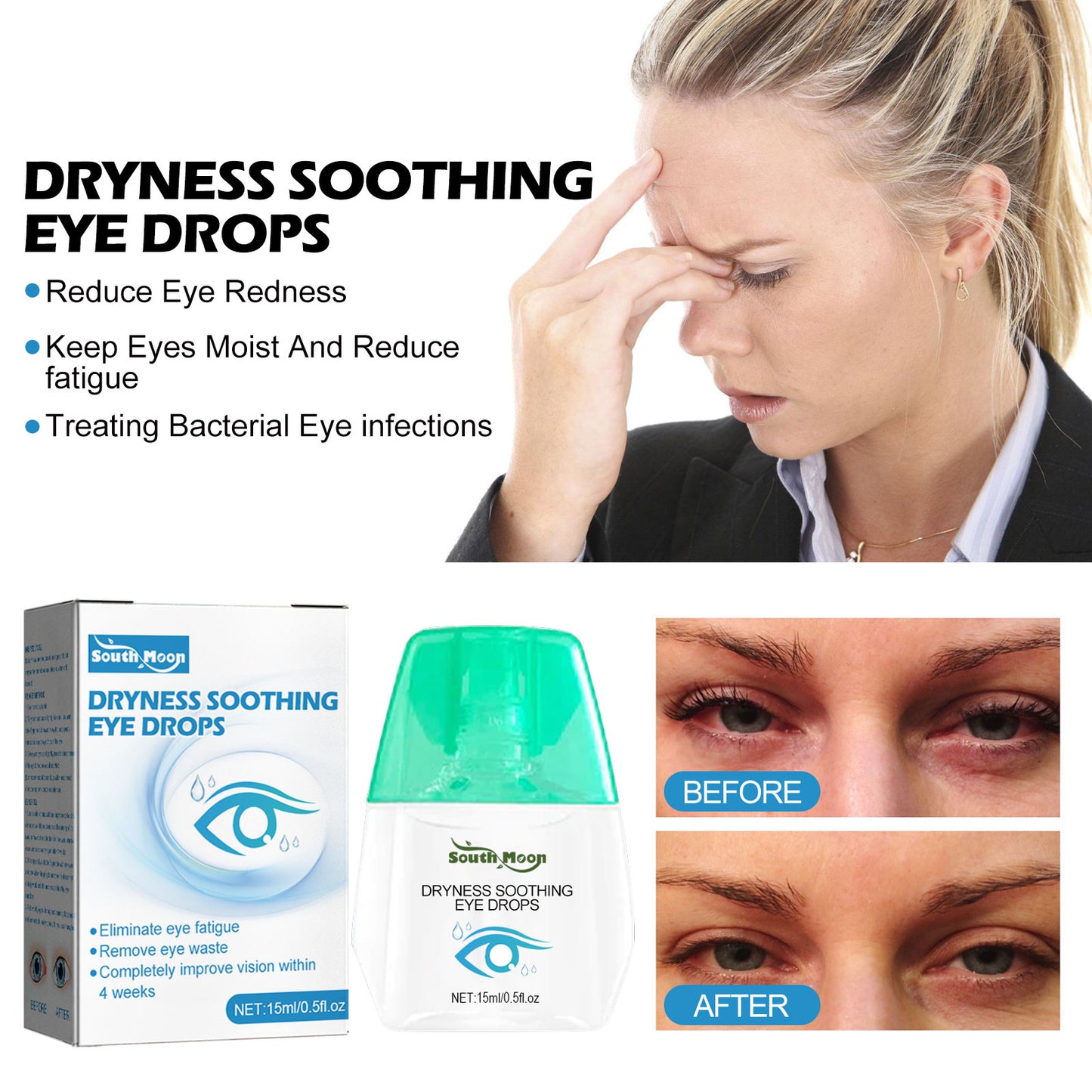 GlowVital™ Eye Drops – Dryness Soothing Formula with Cassia Seeds, Chrysanthemum & B Vitamins