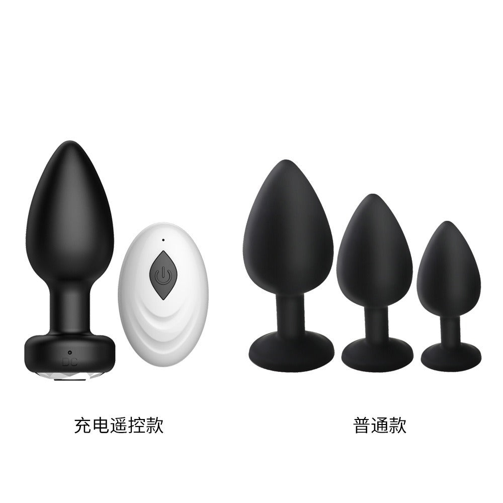 GlowVital™ Pulse Plug – 10-Mode Rechargeable Anal Massager
