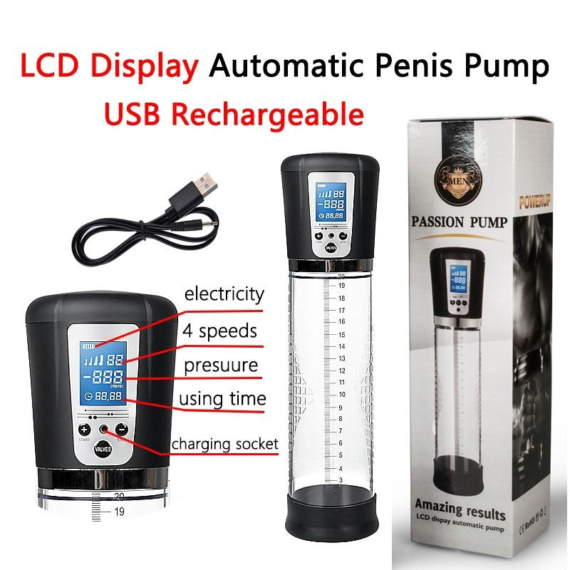 GlowVital™ Manual Male Masturbation & Erection Training Device – Stretching Trainer for Endurance & Performance