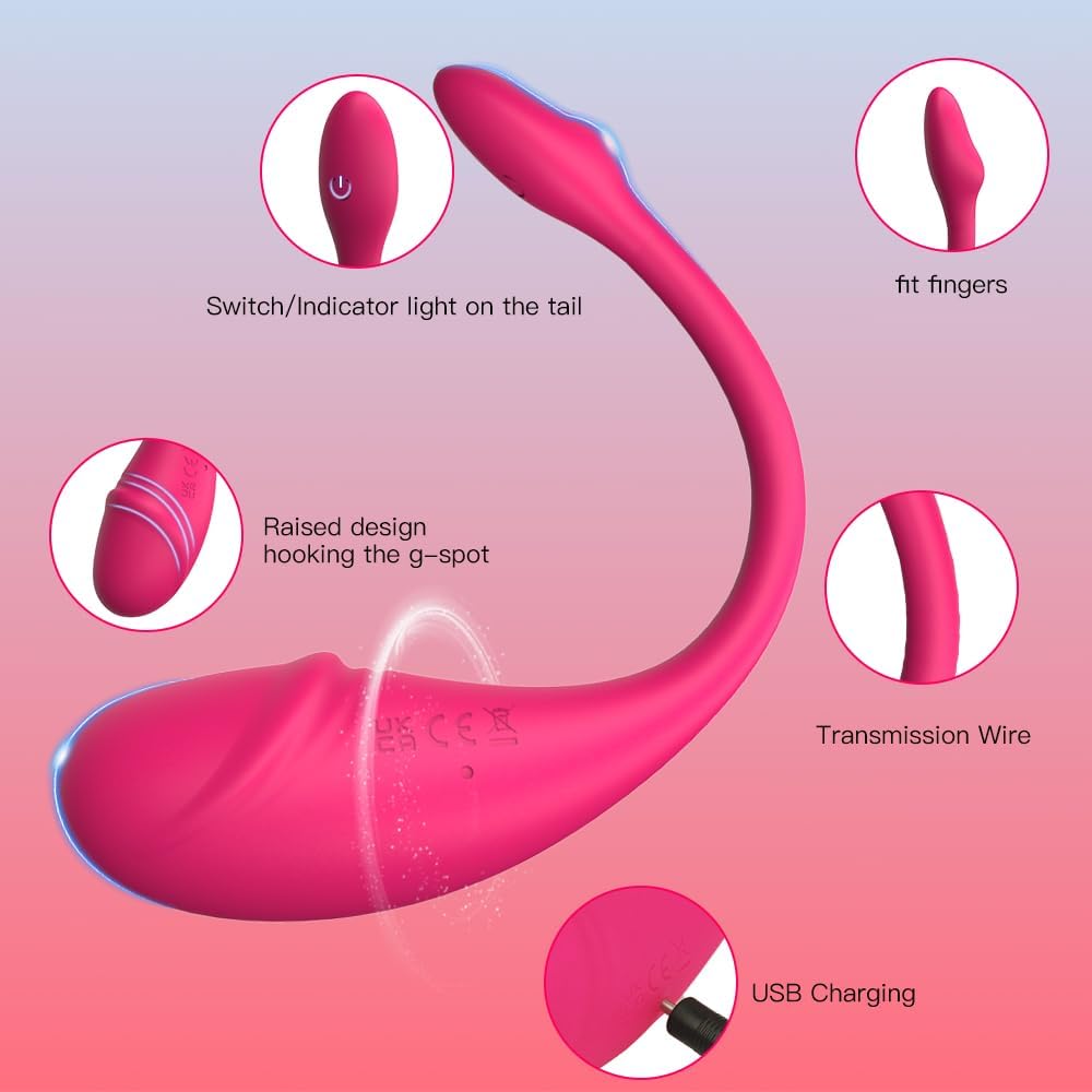 GlowVital™ App-Controlled Intimate Massager – Waterproof & Discreet
