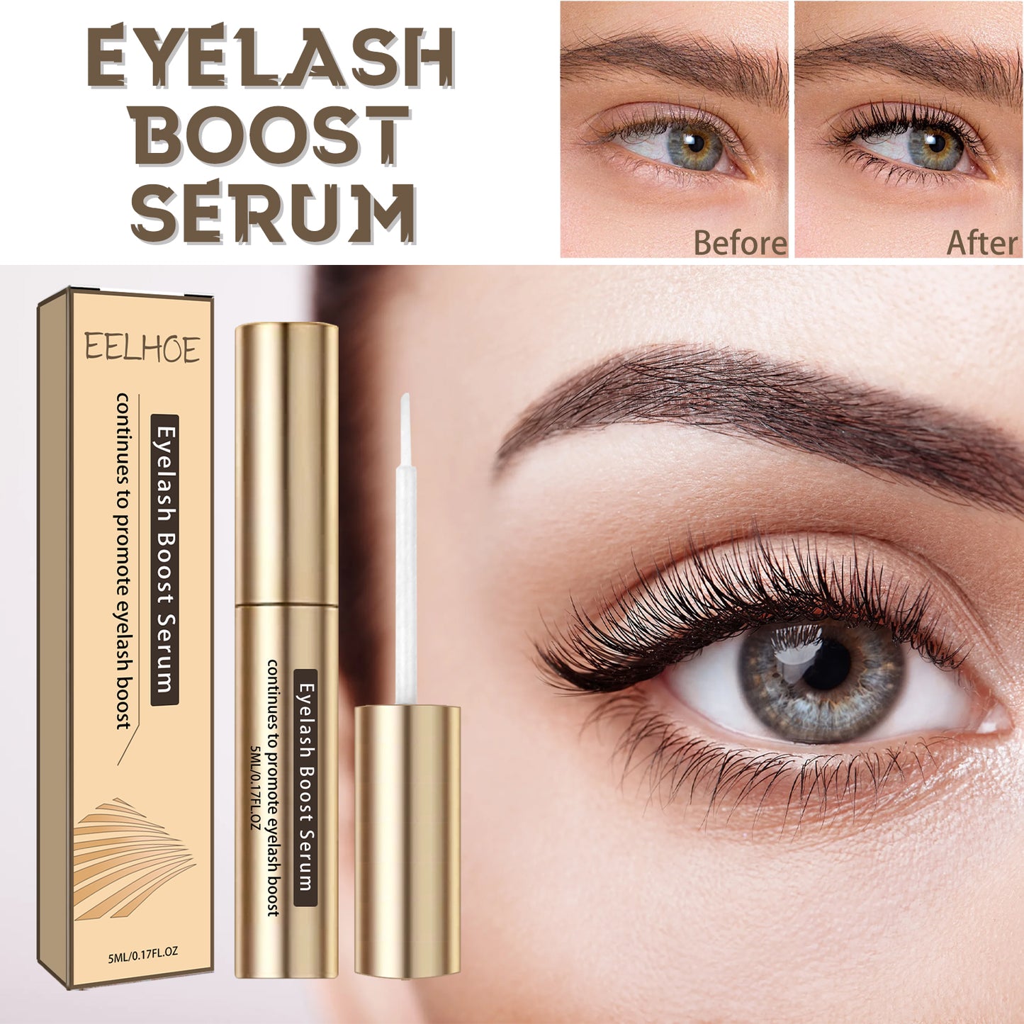 GlowVital™ Eyelash Boost & Curl Serum
