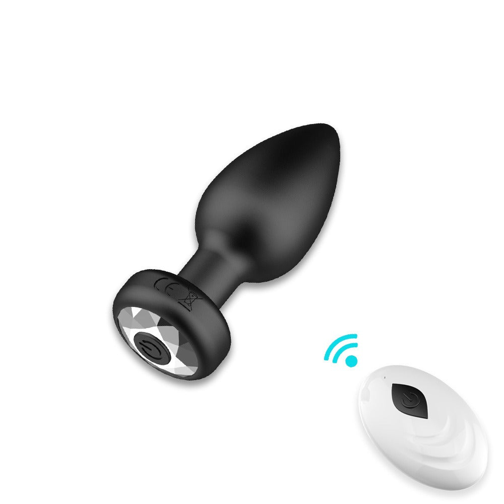 GlowVital™ Pulse Plug – 10-Mode Rechargeable Anal Massager