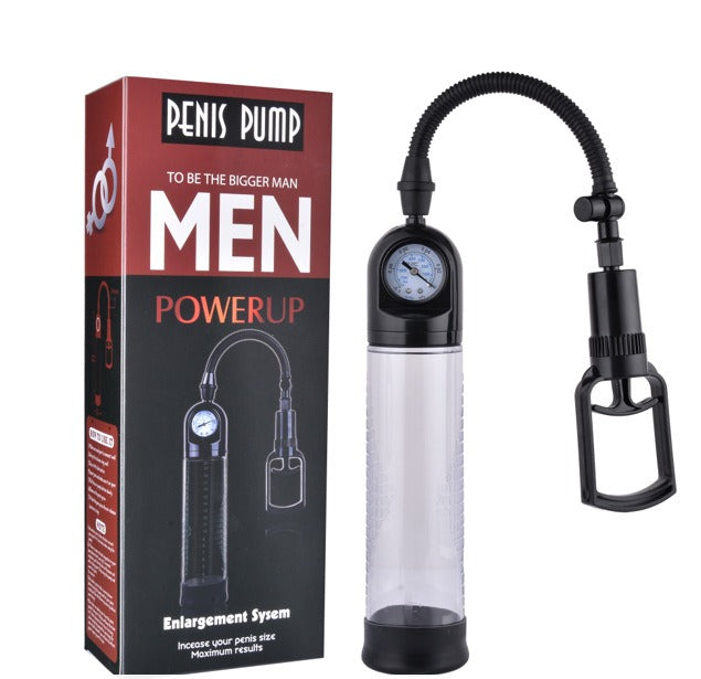 GlowVital™ Manual Male Masturbation & Erection Training Device – Stretching Trainer for Endurance & Performance