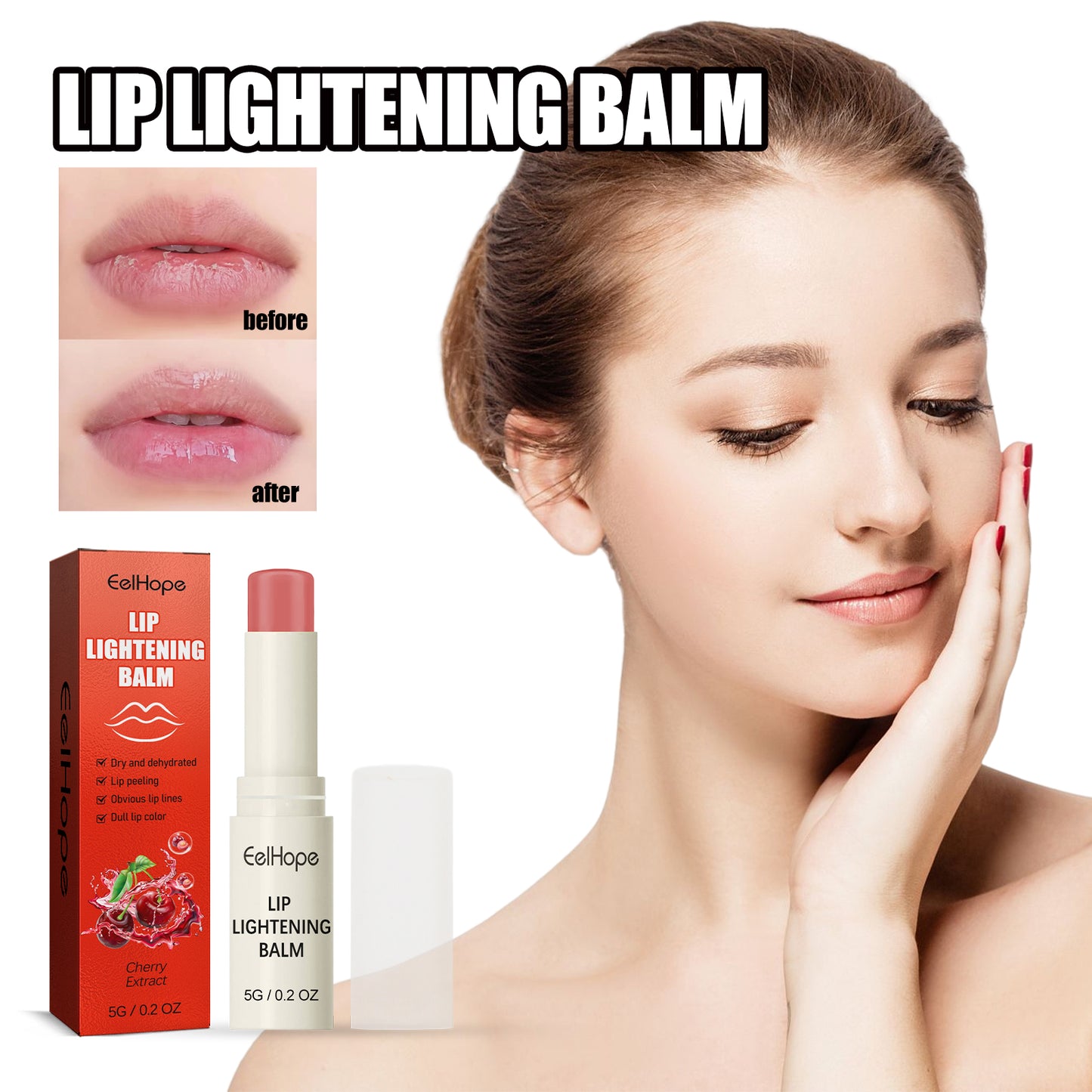 GlowVital™ Cherry Moisturizing Lip Balm