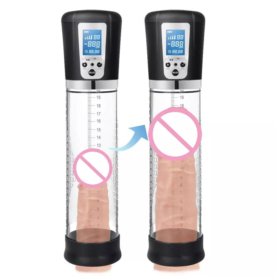 GlowVital™ Manual Male Masturbation & Erection Training Device – Stretching Trainer for Endurance & Performance