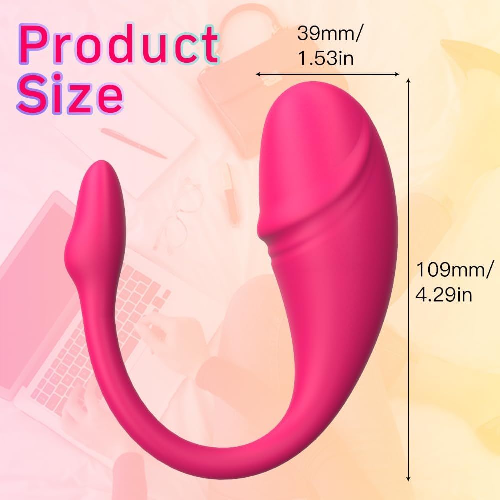 GlowVital™ App-Controlled Intimate Massager – Waterproof & Discreet