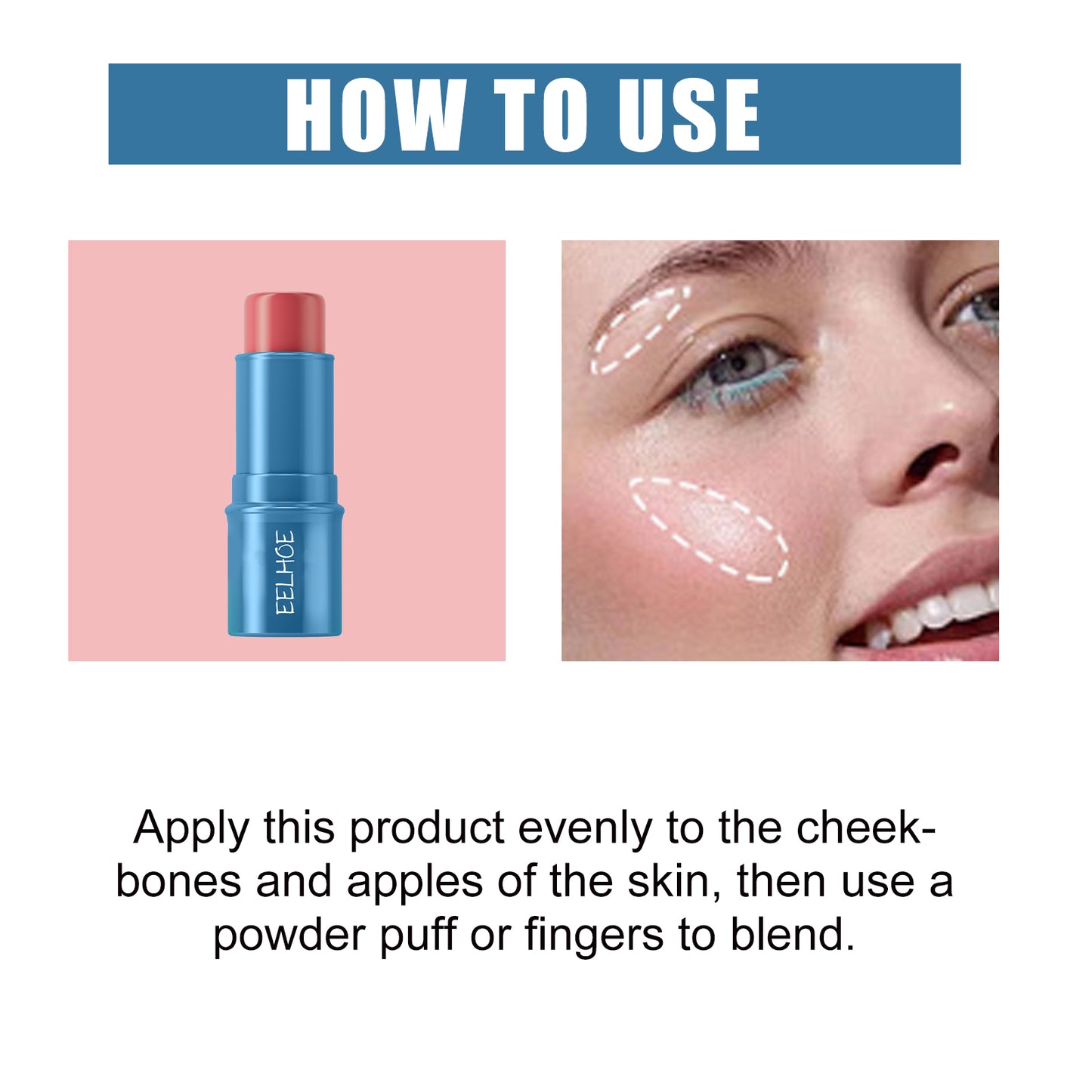 GlowVital™ Creamy Blush Stick
