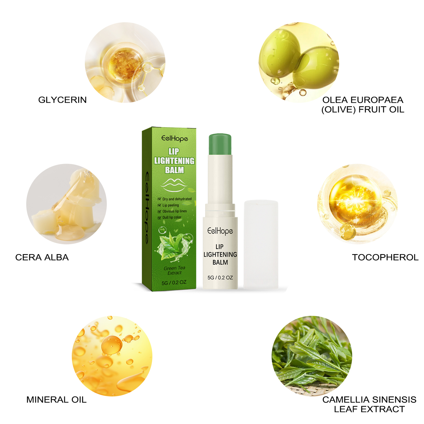 GlowVital™ Strawberry Lip Balm