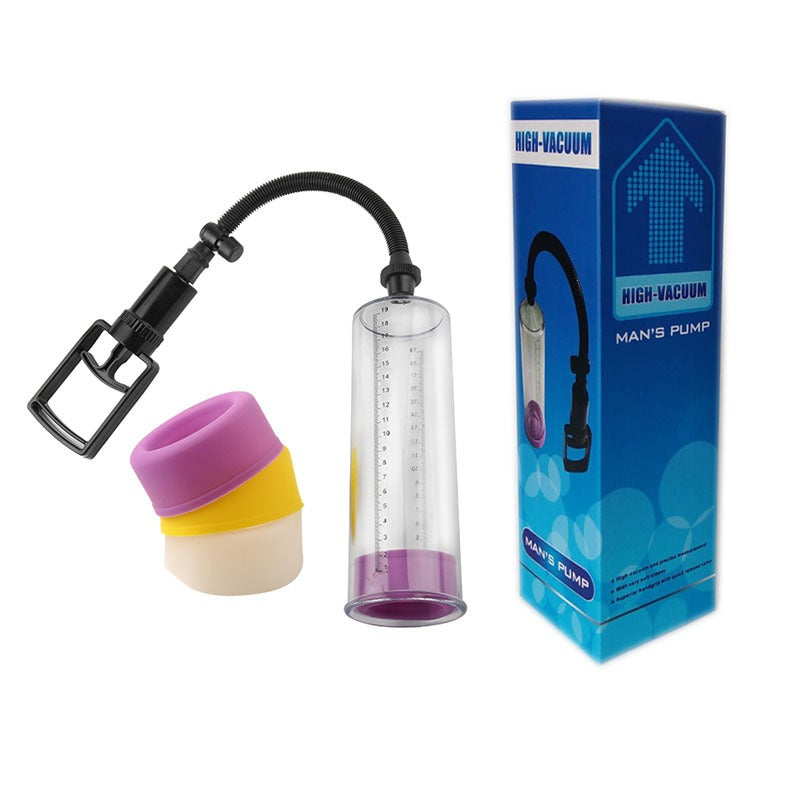 GlowVital™ Manual Male Masturbation & Erection Training Device – Stretching Trainer for Endurance & Performance