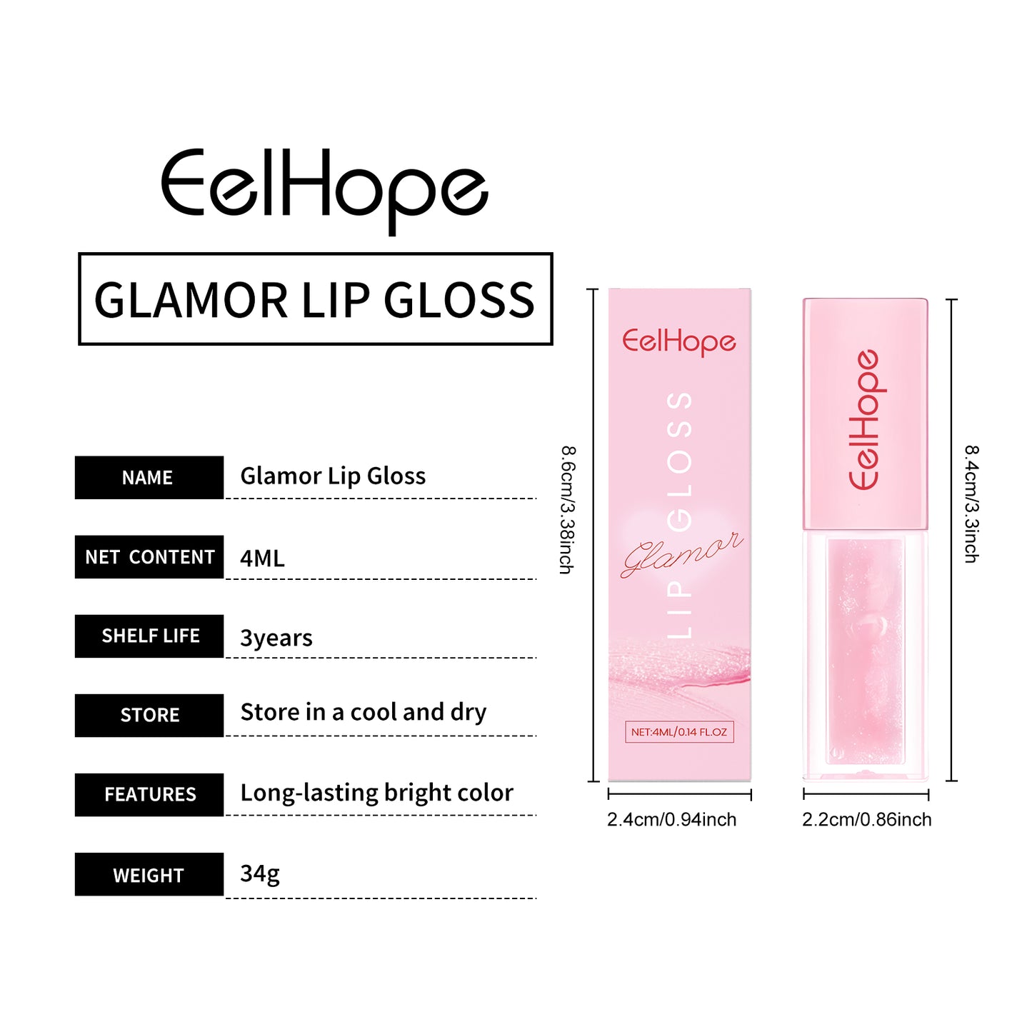 GlowVital™ Pheromone Charm Lip Gloss