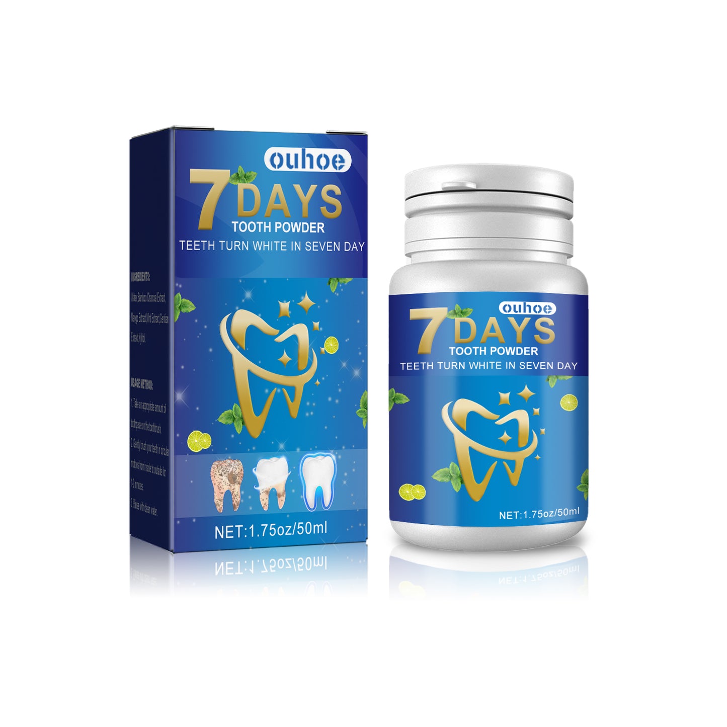 GlowVital™ Teeth Whitening Cleansing Powder