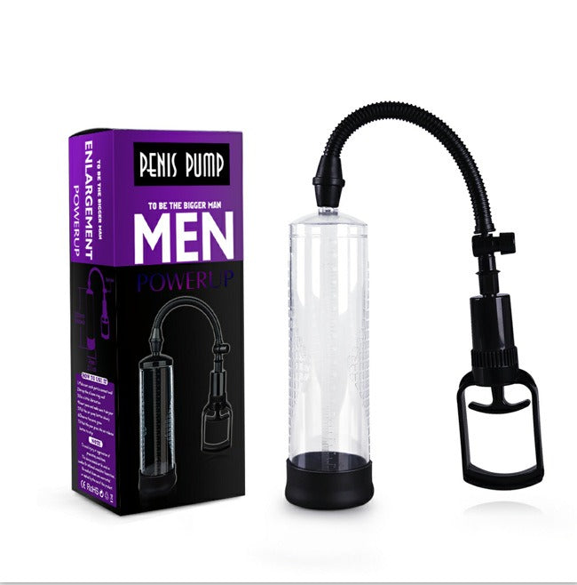 GlowVital™ Manual Male Masturbation & Erection Training Device – Stretching Trainer for Endurance & Performance