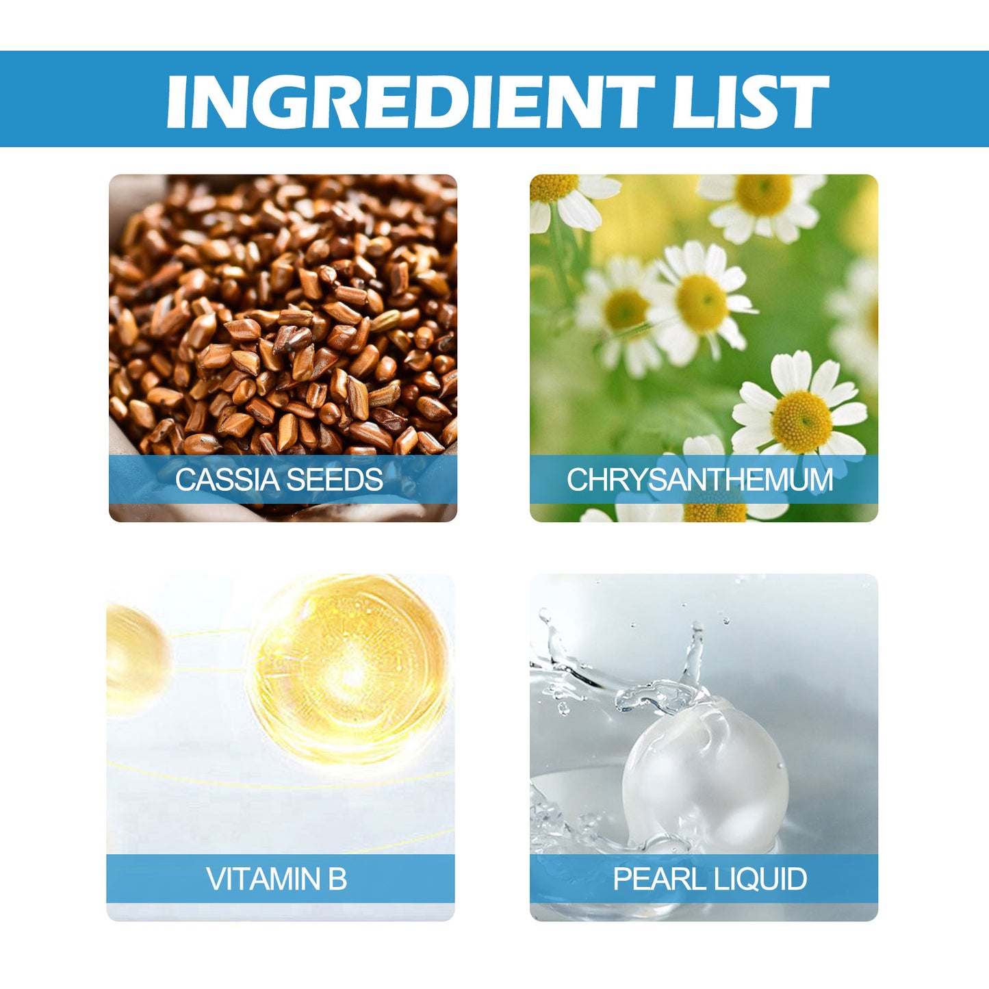 GlowVital™ Eye Drops – Dryness Soothing Formula with Cassia Seeds, Chrysanthemum & B Vitamins