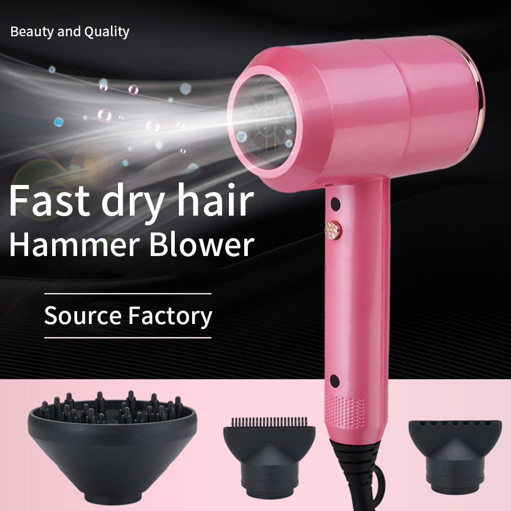 GlowVital™ New High-Speed Hair Dryer High-Power Negative Ion Cold And Hot Ultra Silent  Professional Hair Dryer For Home Hair Salons