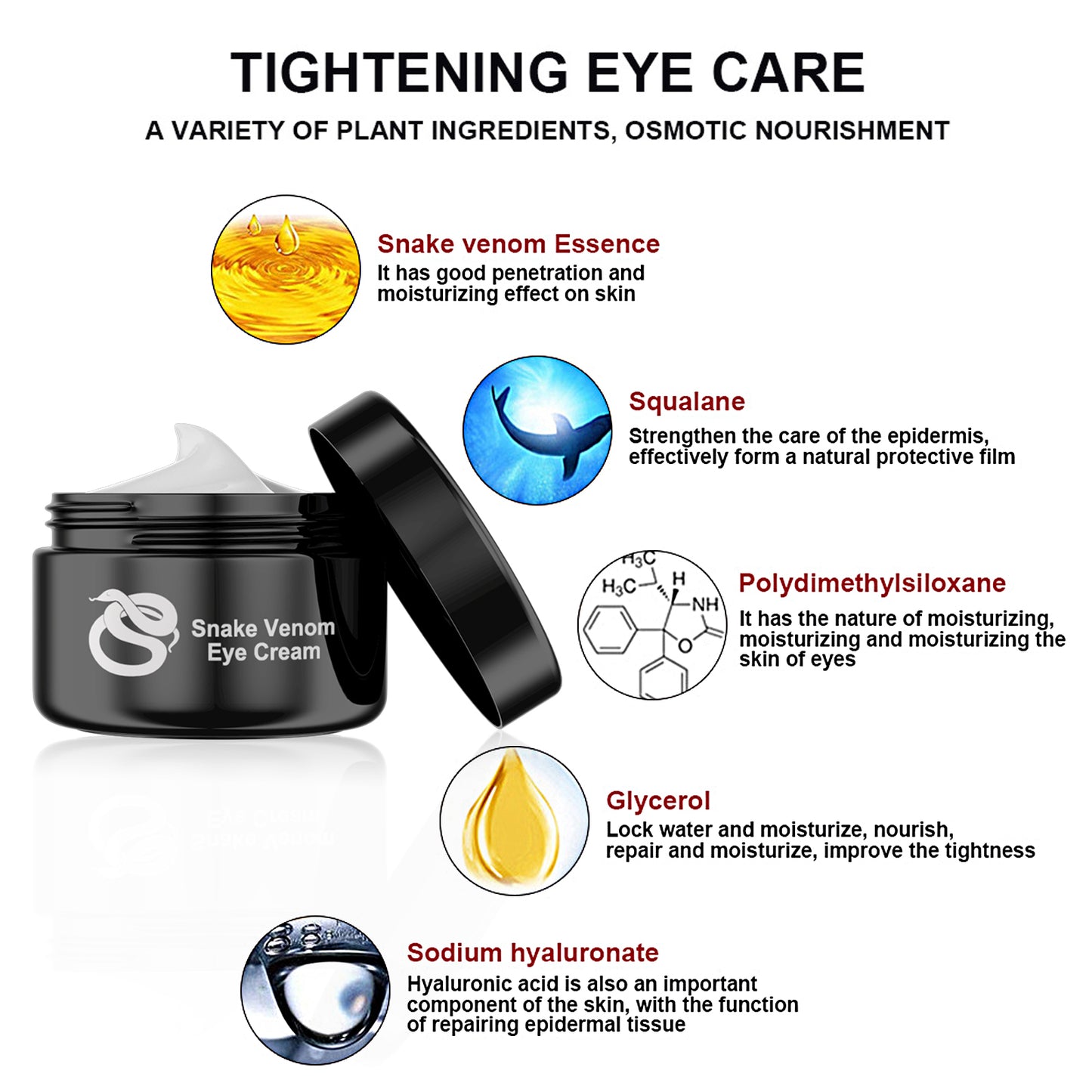 GlowVital™ Snake Venom Eye Lift Cream