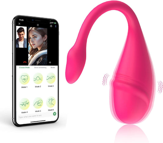 GlowVital™ App-Controlled Intimate Massager – Waterproof & Discreet