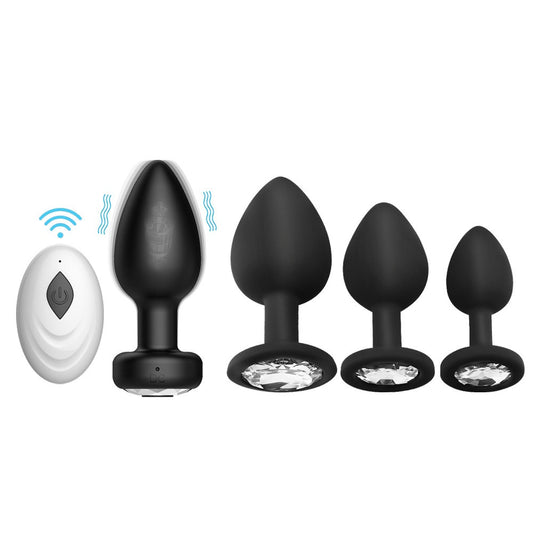 GlowVital™ Pulse Plug – 10-Mode Rechargeable Anal Massager