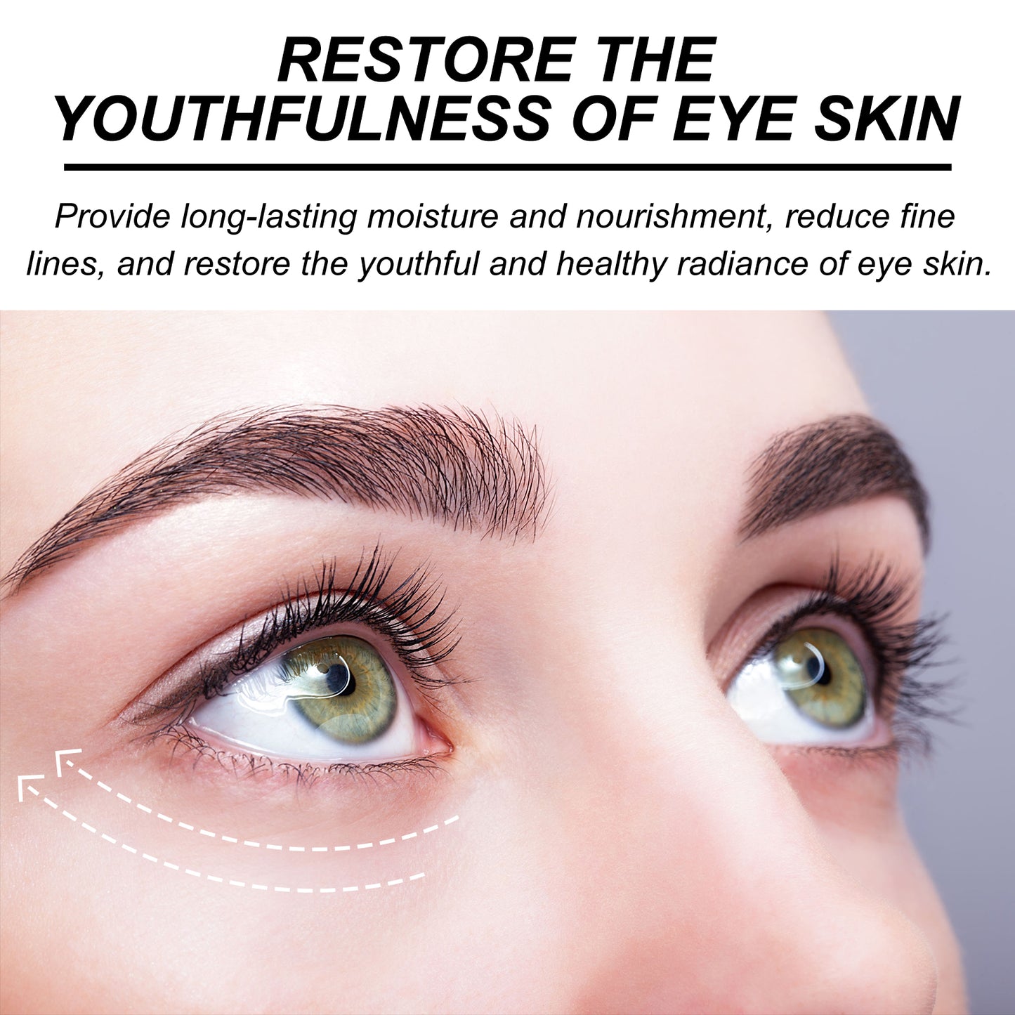 GlowVital™ Hydrolyzed Collagen Eye Mask With Collagen, Hyaluronic Acid & Hexapeptide-2